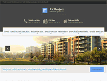 Tablet Screenshot of akproject.sk